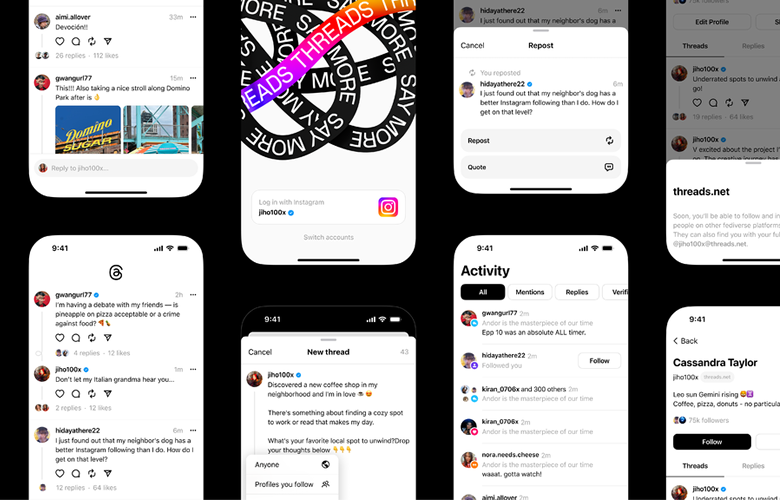 Meta lança o Aplicativo Instagram Threads em desafio direto ao Twitter